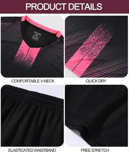 Fabricante de Uniformes de Fútbol para Adultos, Venta al por Mayor de Camisetas de Fútbol Atléticas, Servicios de Impresión en Color Liso, Ropa Deportiva Personalizada para Equipos - Product Image 5