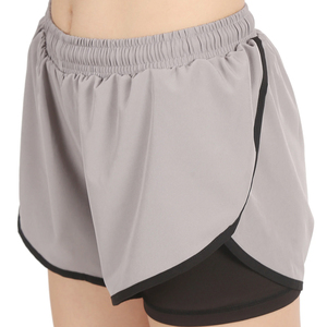 Shorts de sport tendance pour femmes, design personnalisé, respirant, avec boutons, pour la remise en forme, la salle de sport, l'entraînement - Product Image 3