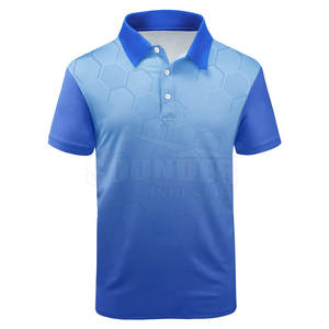 เสื้อโปโลผ้าฝ้ายระบายอากาศลายพลัสไซส์สำหรับผู้ชายสไตล์ลำลองยอดนิยมราคาถูก - Product Image 1