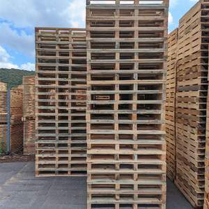 Paleta Europea de Madera de Pino de Doble Cara y Entrada Bidireccional de Alta Calidad, 1200x800mm, Carga Dinámica 3.0T, 18.5kg - Product Image 3