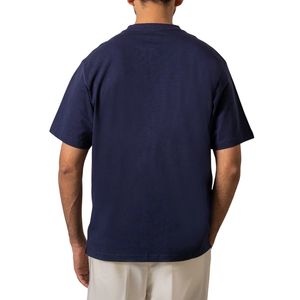 100% polos personnalisés pour hommes en coton biologique avec logo brodé T-shirt doux d'été Vêtements décontractés respirants de haute qualité - Product Image 6