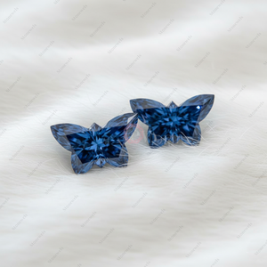 Diamants synthétiques cultivés en laboratoire HPHT CVD de qualité VVS, de forme fantaisie, bleus, de 5 carats, certifiés IGI GIA, en gros - Product Image 4