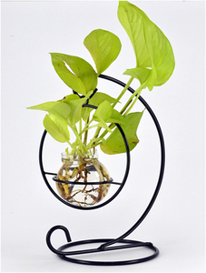 Jarrón de flores moderno hecho a mano excepcional estilo de diseño costero para Decoración de mesa de boda Estilo de vida ambiental en la habitación de la Oficina hogar - Product Image 5