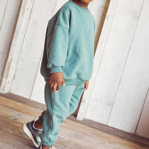 Conjuntos de chándal para niños con servicio OEM, trajes para correr, chándales de entrenamiento, conjuntos de chándales para niños en blanco personalizados, diseño personalizado - Product Image 3