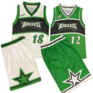 Factory Outlet Conjunto de baloncesto personalizado 100% Poliéster Reversible Traje Transpirable Impreso Technics Uso de verano Uniforme de baloncesto - Product Image 4