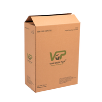 Bac à oeufs 15 cellules de haute qualité avec fabricant de pulpe éco-recyclée dégradable à prix compétitif boîte à oeufs fabriquée par Vina Green Pack