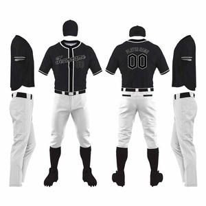 2025 camiseta de béisbol de sublimación personalizada de alta calidad uniforme de ropa deportiva para hombres de giro rápido - Product Image 3