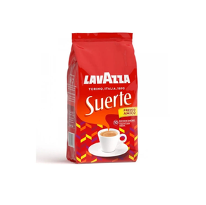 Lavazza Suerte Intense Blend con una intensidad de 10/10 y notas aromáticas de madera y tabaco. Suministro al por mayor disponible. - Product Image 1