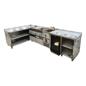 Estación de barman de acero inoxidable, estación de barman portátil - Product Image 1