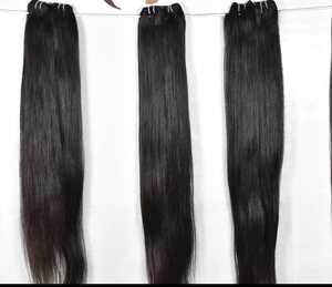 Top Extension de queue de cheval de cheveux brésiliens naturels non traités 100g pleine perruque avec brun noir et 613 couleurs Type de cheveux indiens - Product Image 1