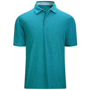 Por encargo de alta calidad 100% poliéster de los hombres para Polos Casual transpirable patrón sólido de talla grande diseñado Pakistán venta - Product Image 4
