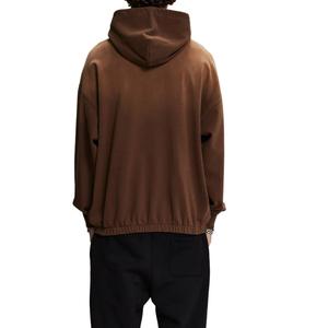 ผู้ผลิตเสื้อฮู้ดดี้สตรีทแวร์ผ้าฝ้าย 100% แบบสั่งทำพิเศษ ทรงโอเวอร์ไซส์ ล้างสีแบบ Acid Wash เสื้อฮู้ดดี้ผู้ชายแบบสั่งทำพิเศษ - Product Image 3
