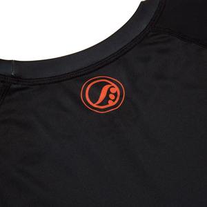 BFITIN Rashguard MMA à manches longues respirant avec logo personnalisé imprimé, polyester/nylon, sublimation, compression, devant vierge - Product Image 3