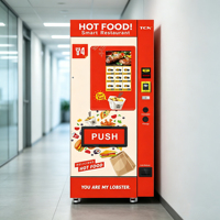 Máquina Expendedora de Sopa Caliente Comercial TCN, Dispensador Inteligente de Alimentos con Sistema de Calentamiento por Microondas Integrado para Oficinas y Centros Comerciales