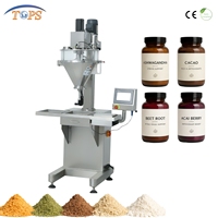 Voedingsmiddelenvulmachine voor groente, fruit, kruiden en vitaminepoeder met schroefvuller