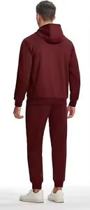 Survêtement streetwear évasé en molleton technique avec impression personnalisée pour homme, dernier modèle, manches longues, broderie, 100% coton respirant - Product Image 5