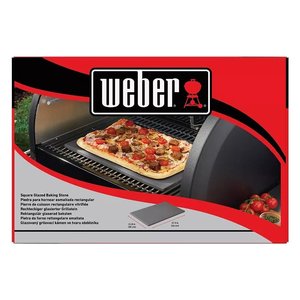 Pierre à pizza noire Weber 18414 (44x30cm) - pour des pizzas parfaites - Outils à pizza - Product Image 2