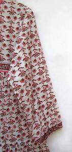 Top nueva llegada Lujoso vestido floral Maxi Boho Lady Resort Vestido de noche Rosa Estilo bohemio Mexicano Casual Verano Primavera Vestido - Product Image 4