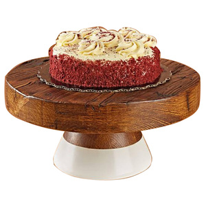 Modern Style Tableware Decoration <b>Marble</b> Finishing <b>Cake</b> Platter <b>Stand</b> With Dome Lid In Rounded Shape For Home Hotel Restaurant - Product Image 6