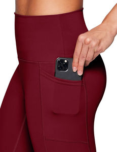 OEM personnalisé couleur Compression Gym Workout Yoga Leggings Vente en gros Femmes Taille Haute Élastique Stretch Fitness Durable Leggings - Product Image 4