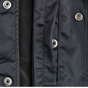 Veste en satin unisexe noir et blanc 2026 Vestes 2025 Vestes Vestes personnalisées Vestes d'école Vestes de soirée Nouvelle tendance de la mode Nouveau - Product Image 5