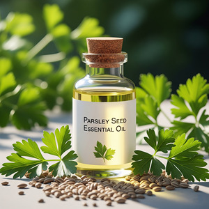 Aceite esencial de semilla de perejil natural a granel para formulaciones para el cuidado de la piel y productos de bienestar Extracto de hierbas aromáticas - Product Image 1