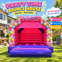 Château gonflable de qualité commerciale pour enfants, grande structure gonflable pour anniversaires et événements