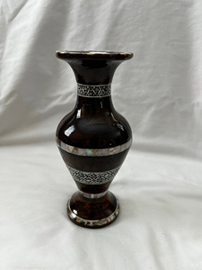 Vase de table décoratif de mariage en résine artisanale traditionnelle de haute qualité, écologique, imperméable, design contemporain, pour fleurs - Product Image 4