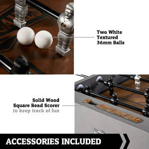 56 Inch Kinwood Foosball Table Stylish Durable Table Ideal <b>for</b> Indoor Entertainment Home Game Night and Party Fun From India - Product Image 2