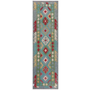 พรมกิลิมแบบมีสายรัด ไมมาณา อัฟกานิสถาน ขนาด 295 x 87 ซม. - Product Image 1