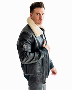 New Arrival High Street Style <b>Winter</b> Bomber <b>Jacket</b> for Men-High Quality Custom Made <b>Waterproof</b> Eco-Friendly - Product Image 4