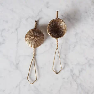 Colador de té de Metal tejido a mano de alta calidad con té suelto con acabado dorado para utensilios de cocina para el hogar y el Hotel, herramientas de té - Product Image 6