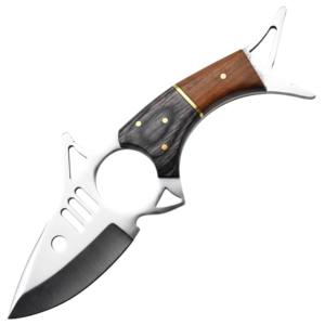 Cuchillo Artesanal Estilo Pez para Múltiples Usos - Product Image 1