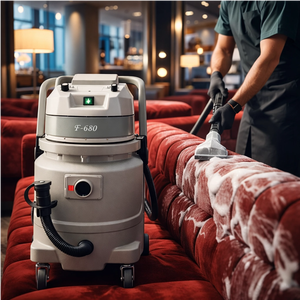 Limpiador Profesional de Sofás y Autos F-680 con Vapor y Espuma, Húmedo y Seco, Desinfección a Alta Temperatura de 150°C, Sistema de 4 Motores para un Cuidado Profundo de las Telas - Product Image 4