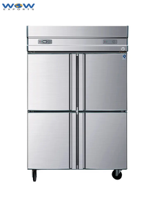 Venta caliente profesional 4 puertas Reach-In Freezer 1340 Ltrs Capacidad Acero inoxidable 304 GN 1340 BTM Refrigerador de alta calidad - Product Image 6
