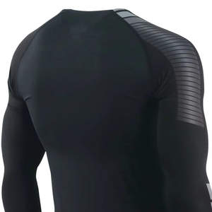 Camiseta de Compresión para Hombre de Secado Rápido con Sublimación Personalizada, Logotipo Personalizado, para Entrenamiento de MMA, Grappling, Jiu Jitsu, BJJ - Product Image 5