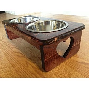 Set Of 2 Metallic <b>Feeding</b> Dog Bowls Premium Quality Round Shape Garden Decorative Unique Dog Water and Food Bowl For <b>Supplies</b> - Product Image 6