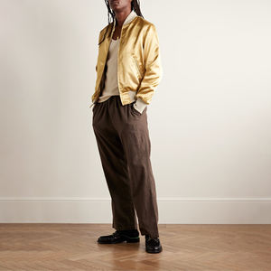 Chaqueta de bombardero cortavientos de entrenamiento de trabajo para hombres de alta calidad, diseño personalizable, cuello levantado para uso en invierno, venta al por mayor de fábrica - Product Image 3