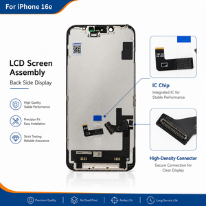 NOHON Schermo LCD TFT da <span class=keywords><strong>6</strong></span>.1 Pollici per <span class=keywords><strong>iPhone</strong></span> 16e, Display di Ricambio con Touch Digitizer, Parti di Riparazione per Telefoni Cellulari, Vendita all'Ingrosso - Product Image 2