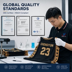 Maillots de <span class=keywords><strong>Basket</strong></span>-ball Homme de Haute Qualité avec Broderie et Impression par Transfert Thermique <span class=keywords><strong>pour</strong></span> les Sports d'Été - Product Image 5