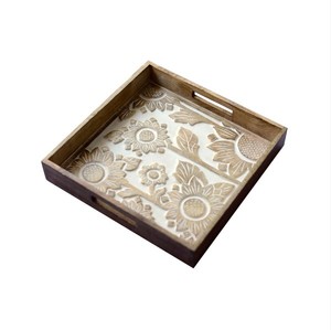 Fournisseur en gros de plateaux de service en bois de manguier naturel, faits à la main, écologiques, de qualité supérieure, lavables au lave-vaisselle, à prix avantageux - Product Image 4