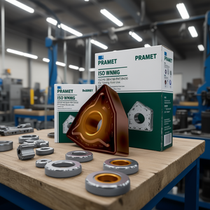 Insertos de Torneado Indexables con Recubrimiento PVD PRAMET ISO WNMG 080416E-RMT8430 D.5.16mm, Paquete de 10 para un Uso Eficiente de la Herramienta - Product Image 3