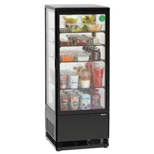 Mini 98L-SW Refrigerated <b>Display</b> <b>Case</b> for Freezers & Fridges - Product Image 1