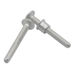 Boulon à tête cylindrique en acier inoxydable, fixation filetée robuste avec écrous pour un assemblage structurel sécurisé, construction industrielle, automobile - Product Image 5