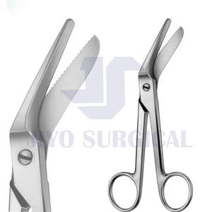 Ventes chaudes Ciseaux d'épisiotomie Stadler approuvés CE ISO 14 cm - Ciseaux de chirurgie plastique en acier inoxydable Dispositifs médicaux de gynécologie - Product Image 4