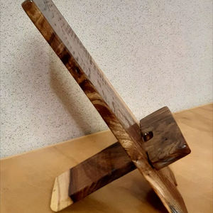 LISTE BOIS BUREAU TABLE DÉCORATIONS TÉLÉPHONE Cas Stand Smart Accessoires Bon Prix Bois Artisanat pour Mur Signes - Product Image 3