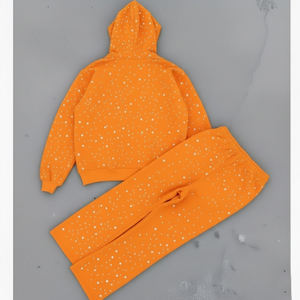 Survêtement de qualité supérieure avec logo personnalisé, respirant, orné de strass pour hommes, nouvelle collection, vêtements chauds d'hiver, survêtement orné de strass - Product Image 2