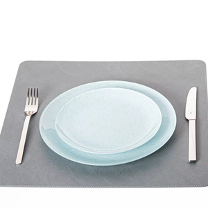 Wholesale Leather Dining <b>Table</b> Placemats for Restaurant Use Smell Proof Heavy Duty Comfortable Non Slip Waterproof Heat - Product Image 1