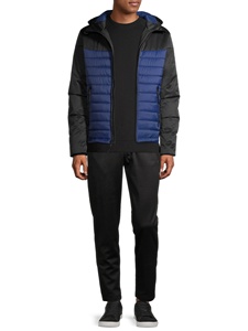 Chaquetas acolchadas a medida para hombre, ropa de abrigo informal con capucha, Media mixta - Product Image 4