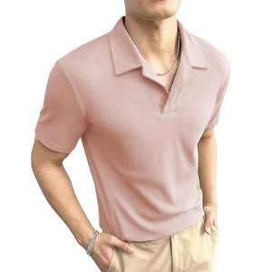 Polo avec logo personnalisé Édition rose Signature Style Polo Collection de logos roses T-shirt polo conique Design personnalisé - Product Image 1